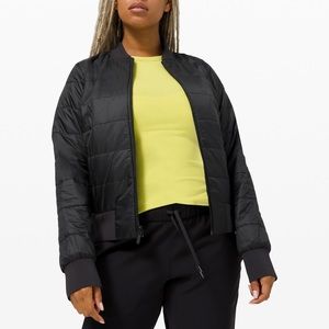 Lululemon non stop bomber reversible*